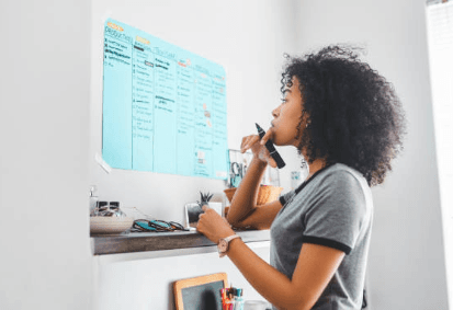 Team execution planning on kanban board