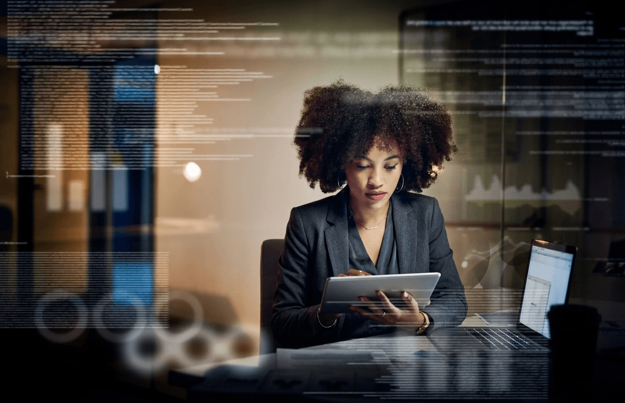 Technology strategist analyzing product data